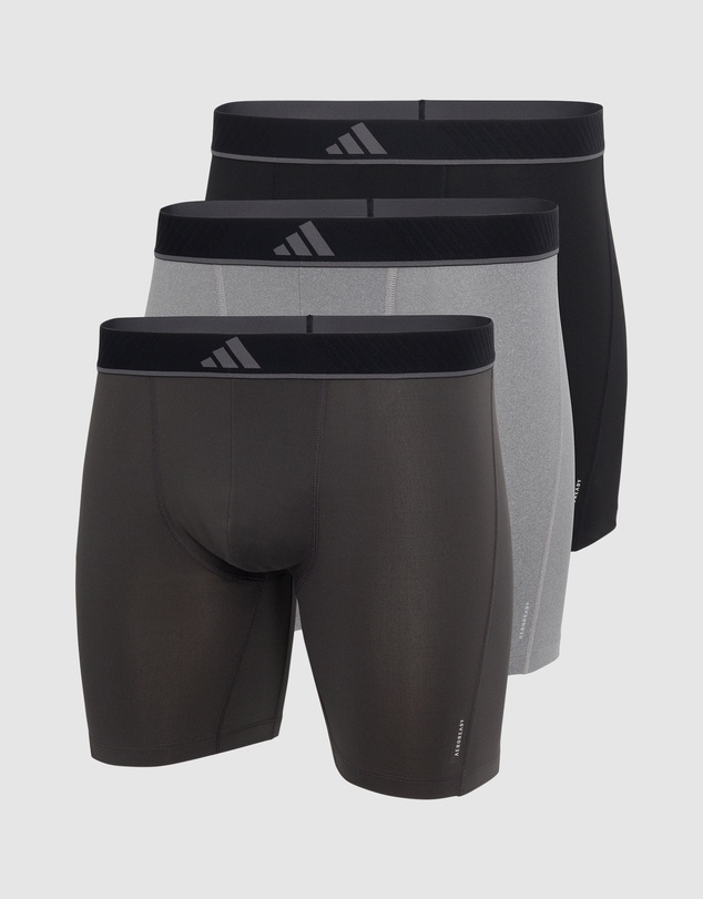adidas Sportswear - 3 Pack Active Micro Flex Eco Boxer Brief Underwear
