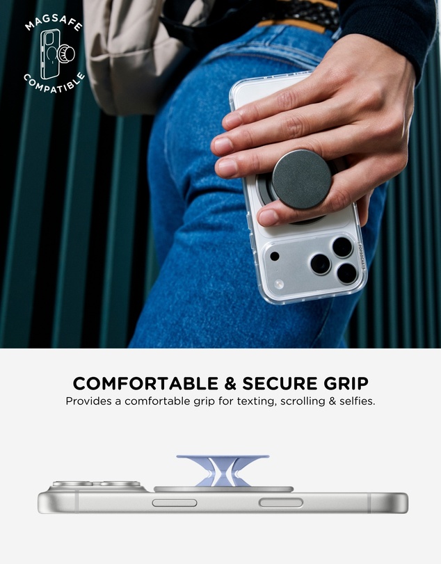PopSockets - PopGrip LowPro MagSafe Mount Grip Stand