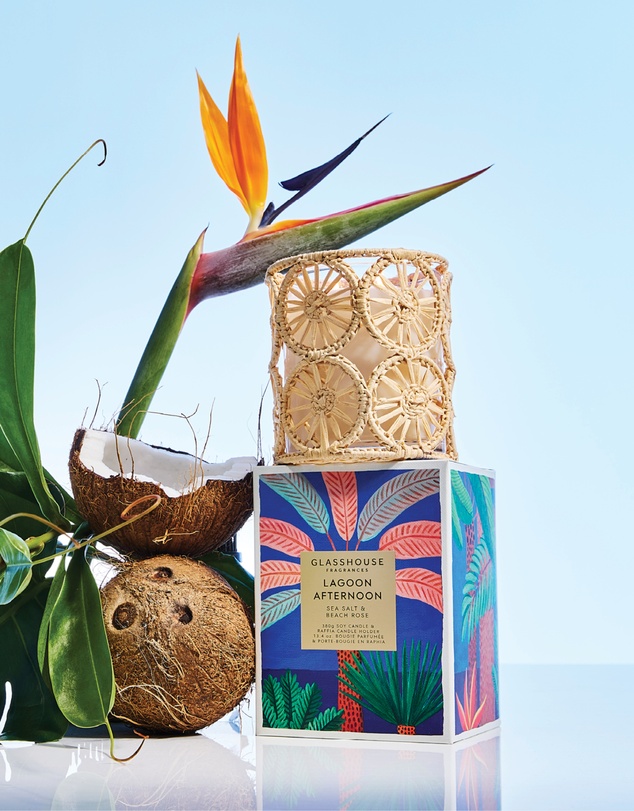 Glasshouse Fragrances - Lagoon Afternoon 380g Soy Candle