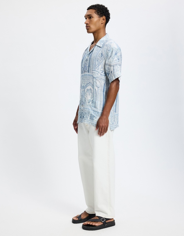 Camilla - Short Sleeve Cabana Shirt