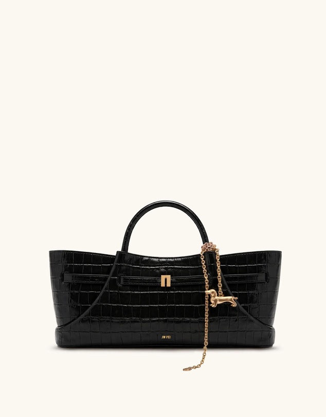JW PEI - Maeve Dachshund Metal Charm Tote Bag