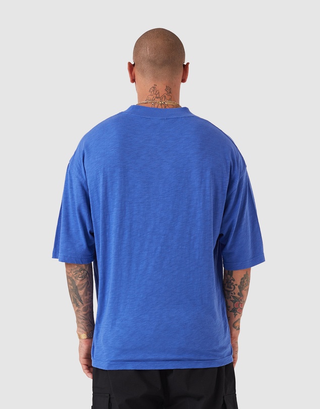 Zanerobe - Crest Slub Flow Tee Cobalt Blue