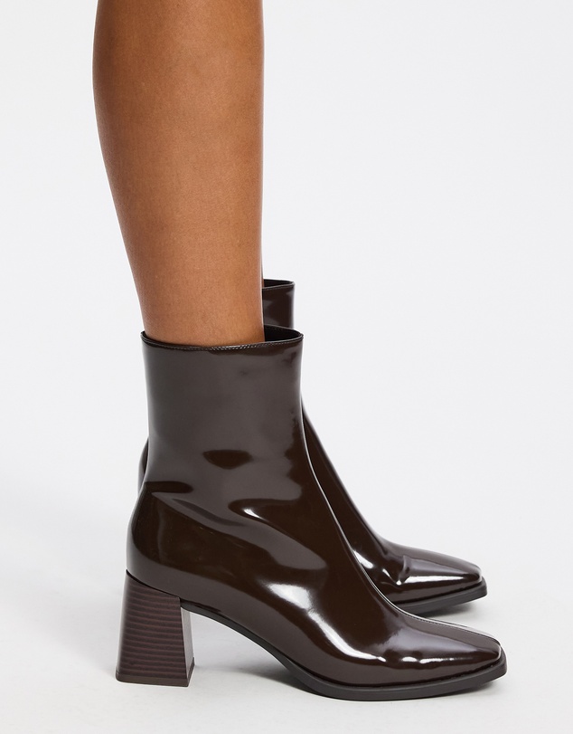 Dazie - Leonie Block Heel Ankle Boots