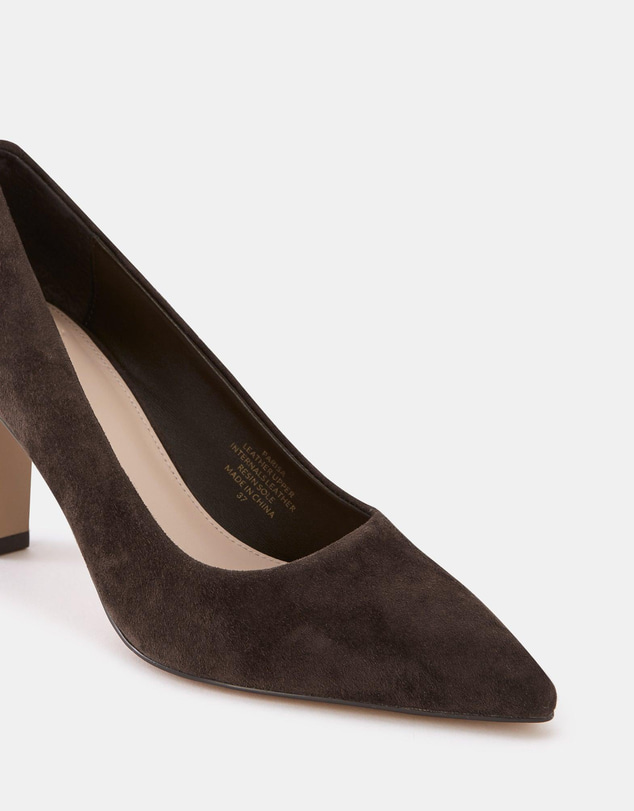 Wittner - Parisa High Heels Chocolate Suede