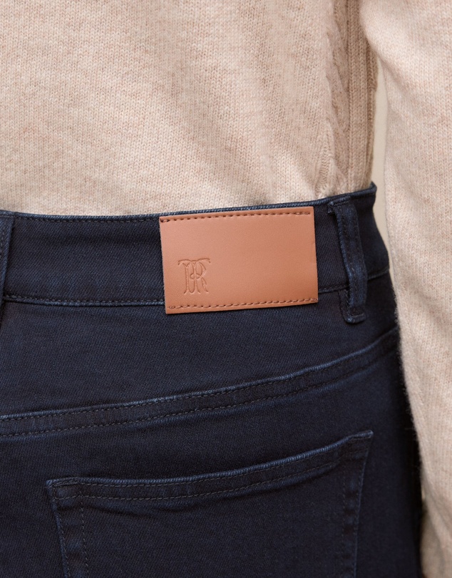 Trenery - Boyfriend Jean in Blue Black