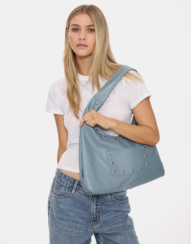 Thrills - Wish Me Luck Studded Shoulder Bag