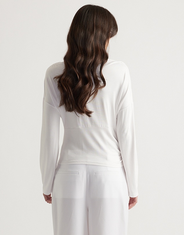 Decjuba - Tahlia Cinched Long Sleeve Top