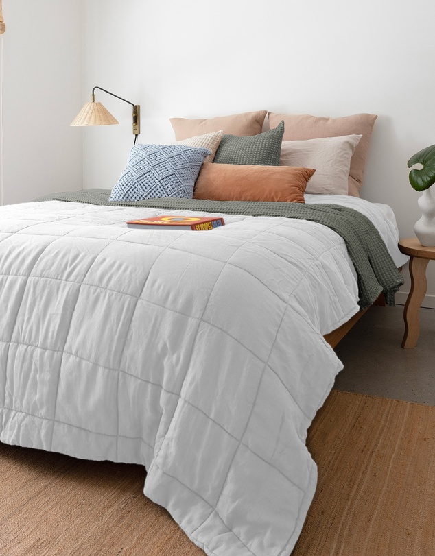 Bambury - Linen Quilted Coverlet