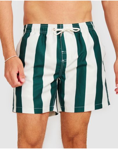 Green & White
