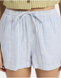 Billabong - Womens Wanderer Elastic Waist Shorts