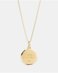 By Charlotte - She Is Sagittarius Zodiac Necklace