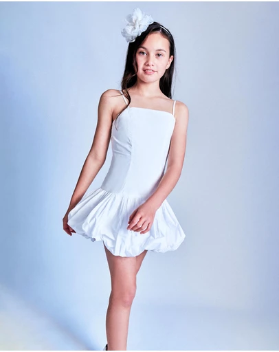 Bardot Junior - June Poplin Dress - Kids-Teens