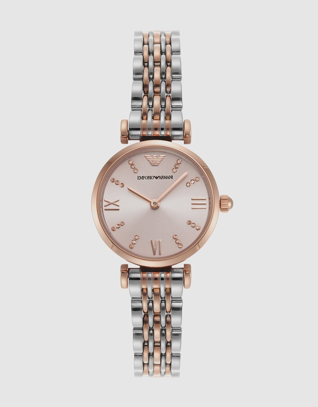 Emporio Armani - Two Tone Analogue Watch AR11223