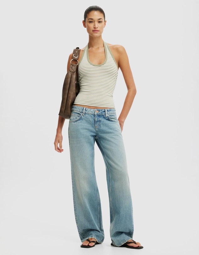 Cotton On - Everyday Smooth Scoop Halter Top