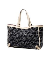 Pre-Loved by Azura Reborn - Pre-Loved 85th Anniversary Canvas Logo Abbey D Ring Tote