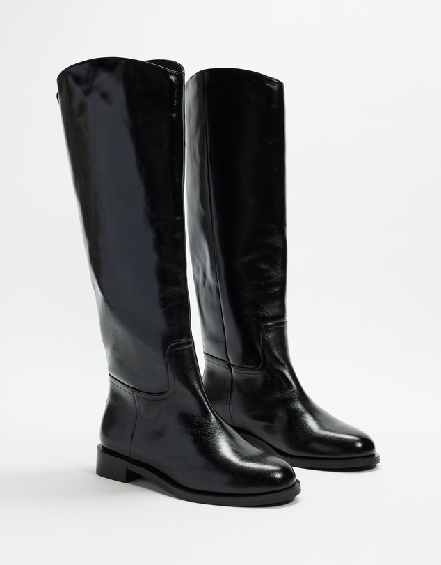 AERE - Knee High Leather Riding Boots