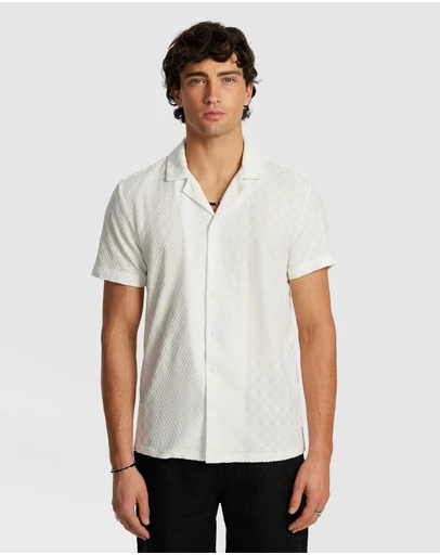 yd. - Murdock Textured Shirt