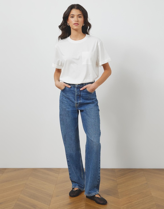 Atmos&Here - Organic Boyfriend Pocket Tee