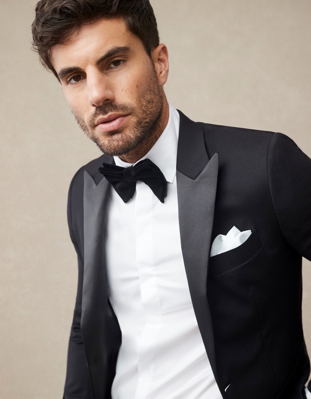 Van Heusen - Wool Tuxedo Dinner Suit Jacket