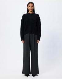 Lindsay Nicholas New York - Varsity Sweater (W Snood)