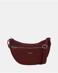 Pierre Cardin - Pierre Cardin Nylon Anti-Theft Crossbody Bag
