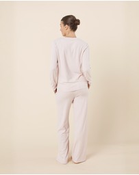 Gingerlilly - Ellie Lightweight Velour Cable Knit Set