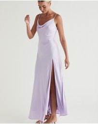 MOS The Label - Calista Cowl Neck Midi Dress