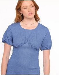 Petal & Pup - Piera Maxi Dress - Denim