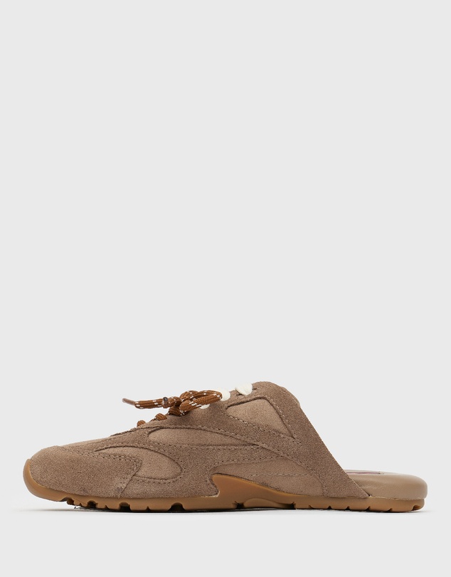 Betts - Axe Suede Leather Mule Sneakers