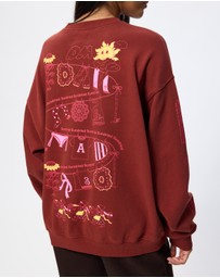 Damson Madder - Sundried Washing Line Sweatshirt