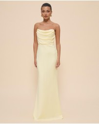 CHANCERY - Jada Strapless Corset Maxi Dress