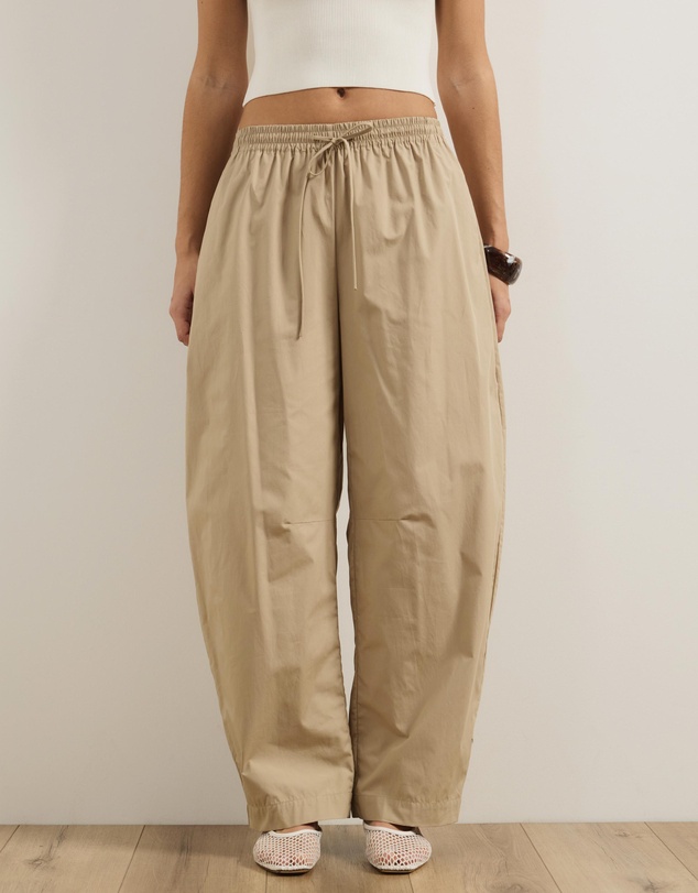 Atmos&Here - Lila Cotton Barrel Leg Pants