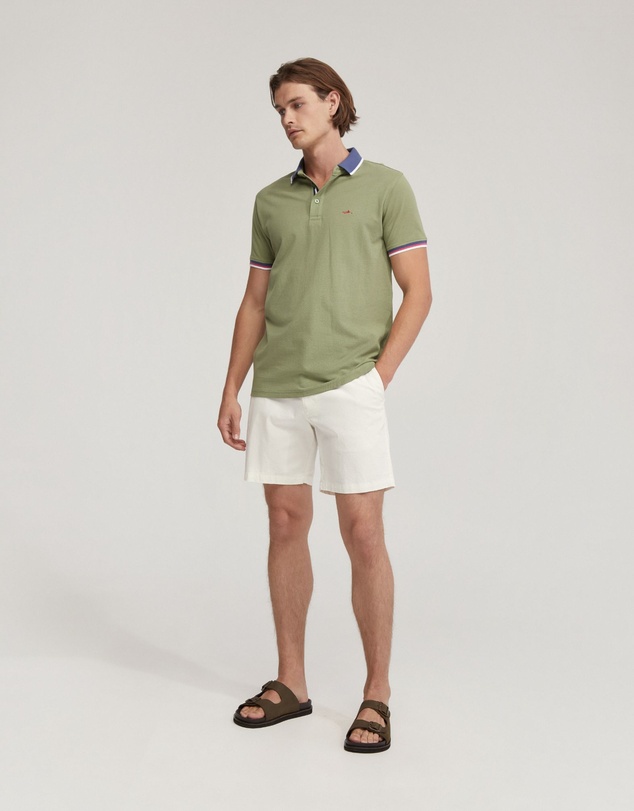 Oxford - Zeke Cotton Stretch Shorts