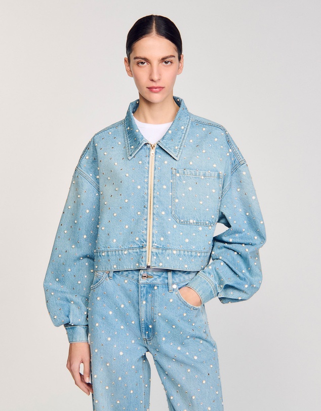 Sandro - Hopkins Denim Jacket