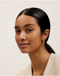 Ted Baker - Isalie Crystal Baguette Slinky Drop Earrings