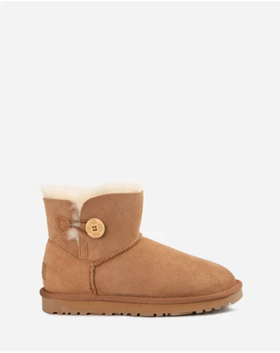Ozwear Connection Uggs - Ugg Classic Mini Button Boots (Water Resistant)