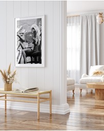 Olive et Oriel - Afternoon Ritual by Mario Stefanelli Art Print