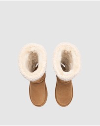 EVERAU - Australian Shepherd Ugg Tall Nordel Cow Suede Upper UGG Boots