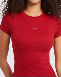 GUESS Jeans - GUESS JEANS Slim Short Sleeve Top