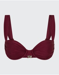 Vacay Swimwear - Rhodes Top Shiraz