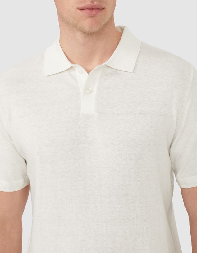 Van Heusen - Cotton Silk Knitted Polo