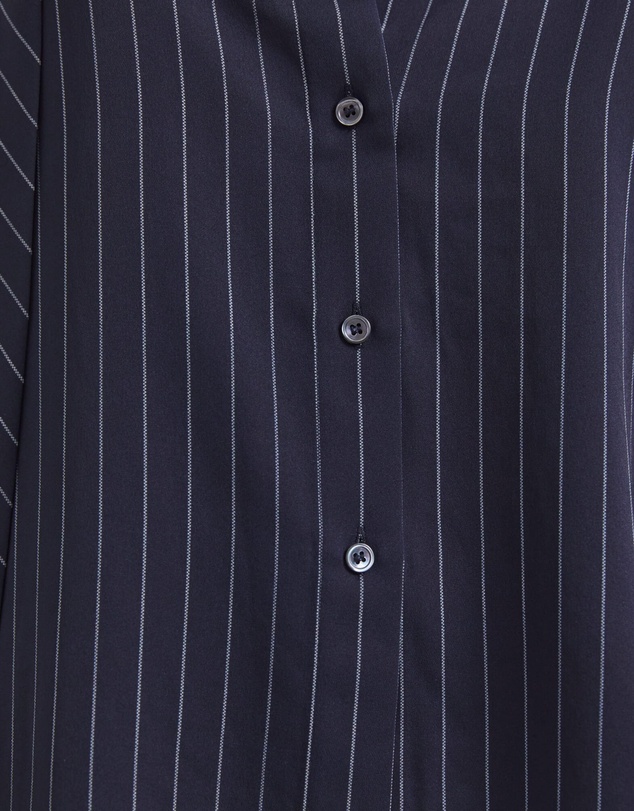 SABA - Polly Pinstripe Silk Shirt
