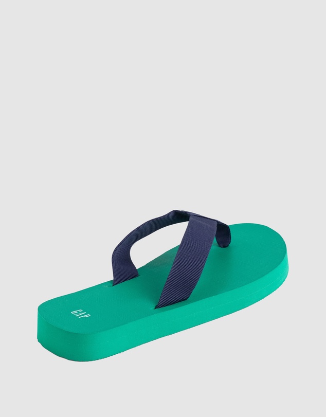 GAP - Canvas Platform Flip Flops - Women's
