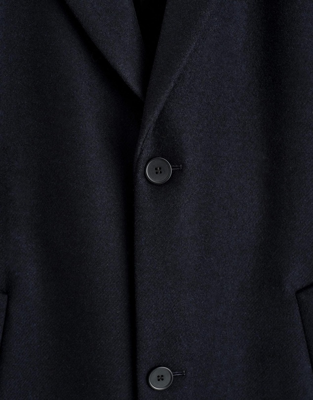 COS - Single-Breasted Wool Long Coat