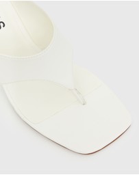 Betts - Selene Square Toe Wedge Sandals