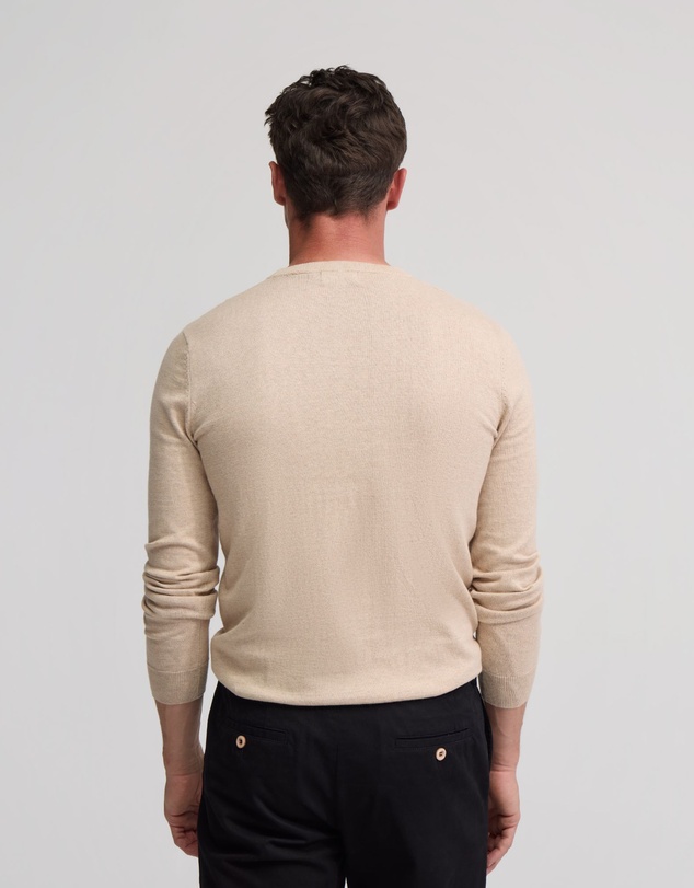 Oxford - Crew Neck Cotton Cashmere Knit