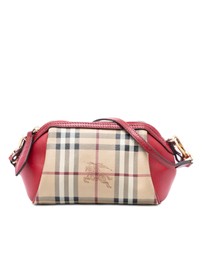 Pre-Loved by Azura Reborn - Pre-Loved Mini Haymarket Check Coated Canvas Blaze Crossbody