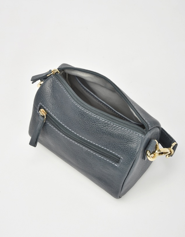 Cobb & Co - Botany Classic Barrel Leather Crossbody Bag