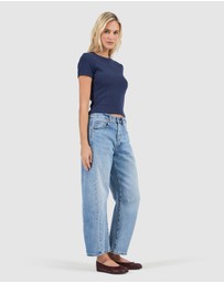 Rolla's - Pointelle Classic Tee - Nay