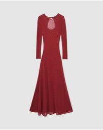 REISS - ATELIER Ami Pointelle-Knit Maxi Dress